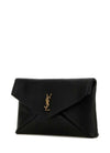 Saint Laurent Lambskin Cassandre Large Envelope Pouch 156799447 [P]