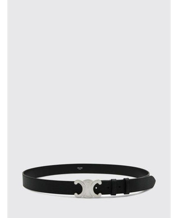 CELINE Großer 30MM Gürtel aus genarbtem Kalbsleder 156799560