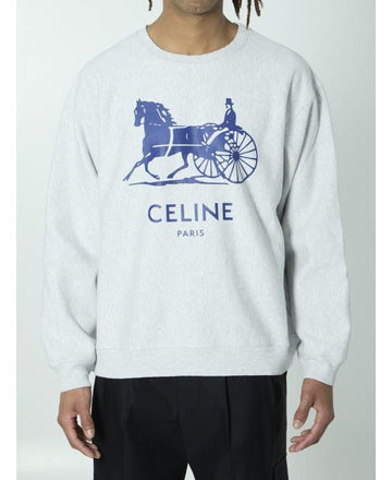 Celine Cotton Fleece Sweatshirt 156799575