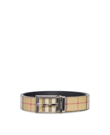 BURBERRY Umkehrbare Karo-Gürtel 156799616