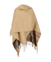 BURBERRY Wendbare Karo-Woll-Cape 156799700 [P]