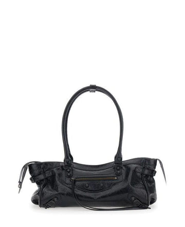 BALENCIAGA Le City Bag East-West mit Messingdetails 156799749
