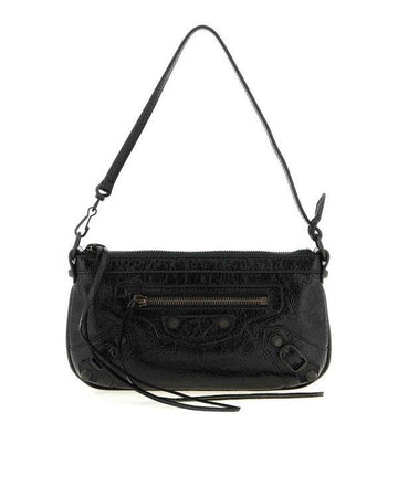 BALENCIAGA シティポーチストラップ付きブラスディテール 156799754