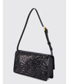 FENDI チェーン付きパテントレザーFFバック光沢ショルダーバッグ 156799818 [P]