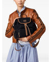 MIU MIU Canvas- und Leder-Rucksack 156799850 [P]