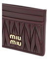 MIU MIU Kartenetui aus Nappaleder 156799872 [P]