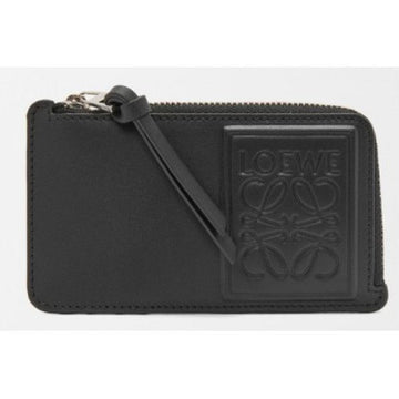 Loewe Coin Card Wallet in Satin Calfskin Cardholder 156800042