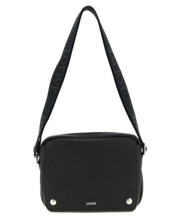 LOEWE ミディアム ペブル メッセンジャー バッグ フレキシブル グレイン カーフスキン 156800052