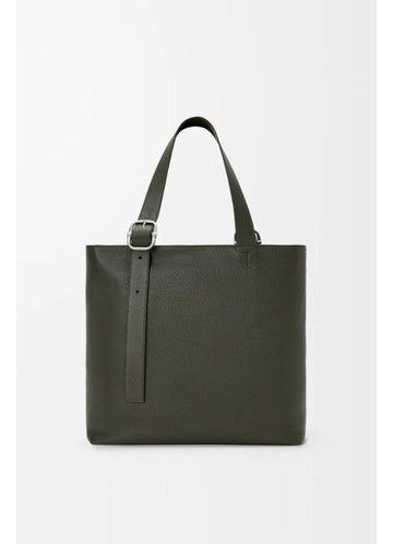 Loewe Loop House Tote Bag in Flexible Grain Calfskin Zipper Tote Bag 156800055
