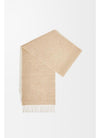 Loewe Wool Cashmere Scarf 156800069 [P]