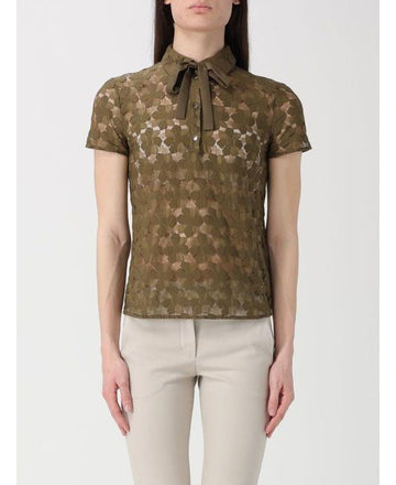 MAXMARA Spitzen-Polo-T-Shirt 156800436