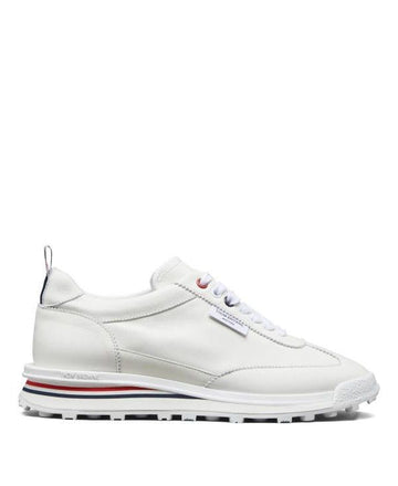 THOM BROWNE ソフトナパRWBテックランナースニーカー 156801198