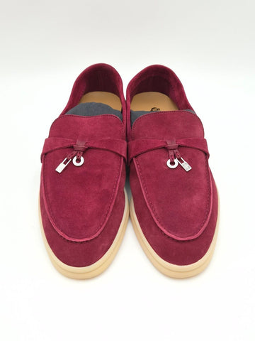 LORO PIANA Sommerwerke Wildleder Slipper (FAE5444) 156801617