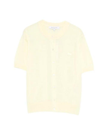 MAISON KITSUNE ベビー フォックス ファイン メリノ ショートスリーブ カーディガン 156801686