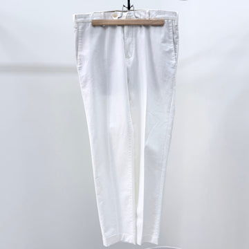 LORO PIANA コットンパンツ ホワイト 52 156802005