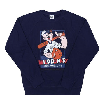 WILD DONKEY ネイビー スウェットシャツ 155438298 [P]
