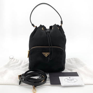 PRADA Rinylon Pocono Bucket Bag Crossbody 1BH038 156803192