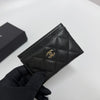 CHANEL クラシックカードホルダー ブラック 金メッキ 銀メッキ AP0213 156803358 [P]