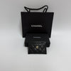 CHANEL クラシックカードホルダー ブラック 金メッキ 銀メッキ AP0213 156803358 [P]