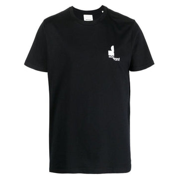 Isabel Marant 24SS ZAFFERH Logo Print T-Shirt Black TS0047HA B1N21H 01BK 76994359
