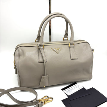 PRADA Saffiano Lux Boston Tote Bag (BL0796) 156824603