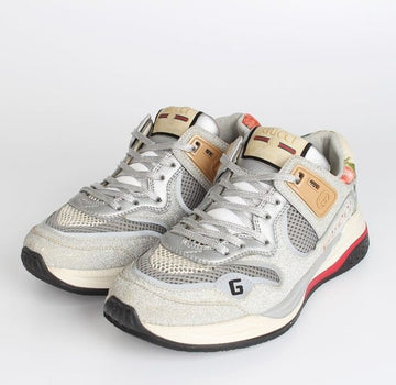 GUCCI ウルトラフェイス スニーカー シルバー 36.5(235) 156825852