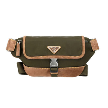 Prada Re Nylon Logo Belt Bag Men's Sling Bag 2VH176 384 F041O 140974335