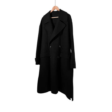 Juun.j 20fw Men's Handmade Wool Maxi Oversized Double Coat Black 48 156825930