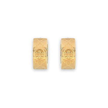 Tory Burch Women's Enamel T Monogram Hoop Earrings 159310 720 132332326
