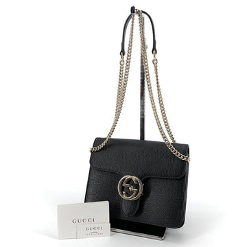 GUCCI インターロッキング スモール チェーン クロスバッグ 510304 156826348