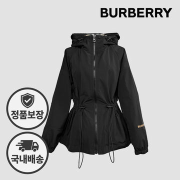 Burberry Hooded Jacket 81136541 New BIRLEY Short Windbreaker Black 156691407