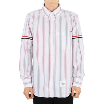 THOM BROWNE 23 F/W メンズオックスフォードストライプシャツ (ホワイト) MWL301A F0352 960 63710425