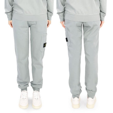 Stone Island Stone Kids Badge Patch Training Jogger Pants (Light Grey) 801661540 V0061 14A 71036036