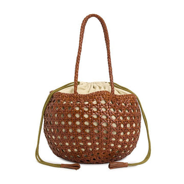 Dragon Diffusion Official Import Juventus Women's Tote Bag 8970 TAN 156826652