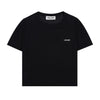 Miu Miu Ribbed Jersey Logo T-Shirt 84109944 [P]