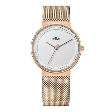 BRAUN クラシック ディーターラムス レディースメタルウォッチ BN0031RGMHL 146829403