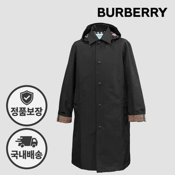 Burberry Men's Hooded Trench Coat 156160329