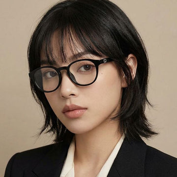 Gucci Eyeglasses Frame GG2137OK 001 Luxury Fashion Round Acetate Unisex Asian Fit 156827283