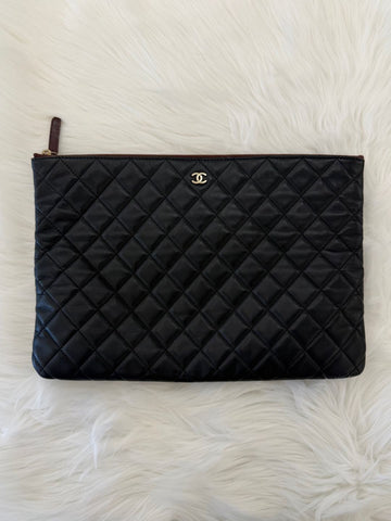 CHANEL クラシッククラッチ ラージ 20番台 状態 A 156827352