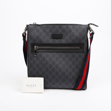 Gucci GG Supreme Small Messenger Bag Black 156289574