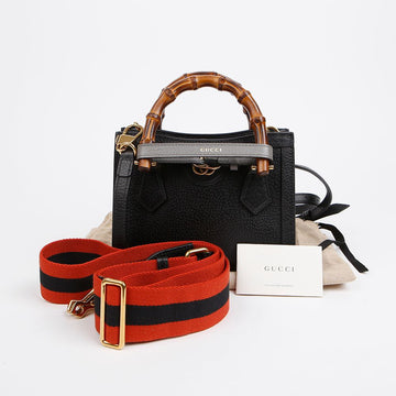 GUCCI Mini-Tote-Bag aus Schlangenleder Schwarz 156488793