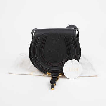 Chloe Leather Mini Crossbody Bag Black 156489058