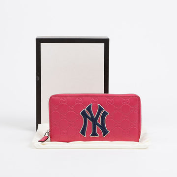 GUCCI Lange Geldbörse 547791 New York Yankees 156721557