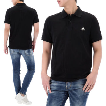 Moose Knuckles EVERETT Logo Polo Short Sleeve T-Shirt M34MT712 292 156827952