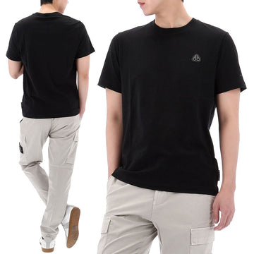 MOOSE KNUCKLES CRESCENT Logo Kurzarm T-Shirt 156827957