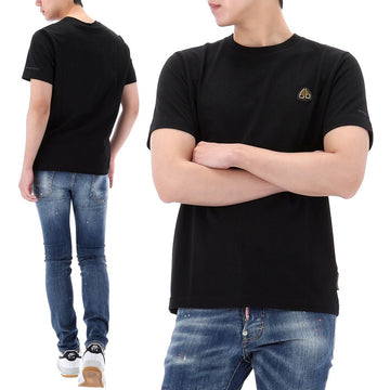Moose Knuckles Gold Logo Short Sleeve T-Shirt 156827958