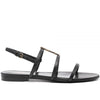 SAINT LAURENT Leder New Cassandra Sandalen 156853686 [P]