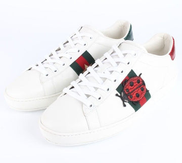 GUCCI Pineapple Ladybug Ace Sneakers 38.5(255) Sole Reinforcement 156855071