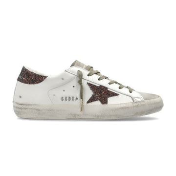GOLDEN GOOSE Glitzer Stern & Ferseneinsatz Superstar 156856526