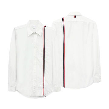 THOM BROWNE Kariertes Langarmhemd aus Baumwolle 26SS MWL396A 100 156859144